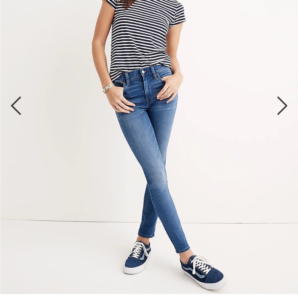Madewell roadtripper crop Declan wash jeans